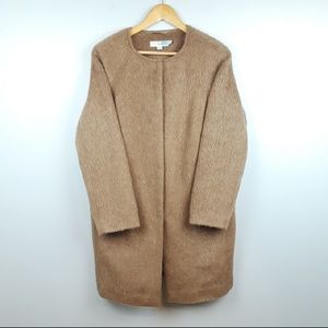 Boden Sienna Long Fuzzy Wool Coat